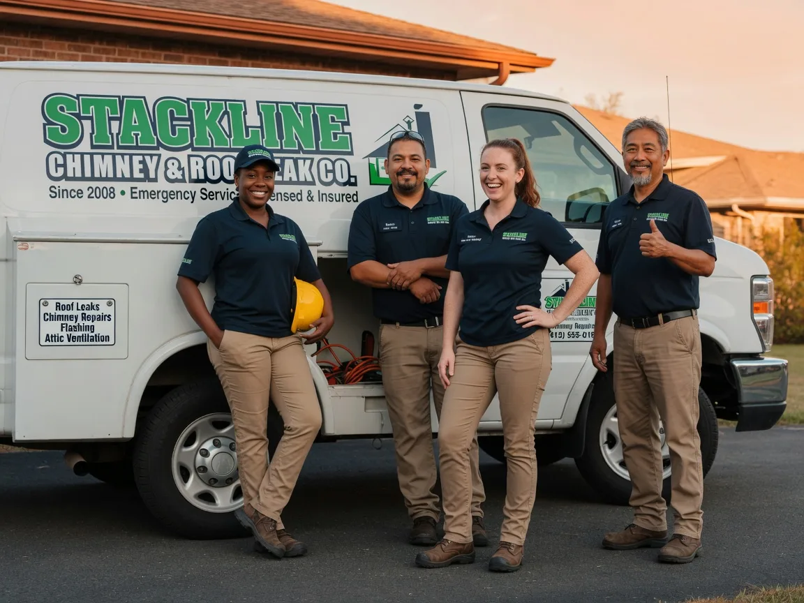 Chimney flashing repair company in Strasburg, MO